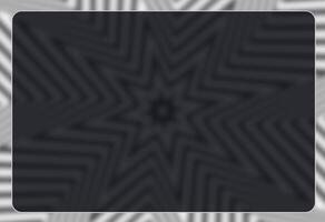 A black and white square with a star pattern video
