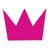 Princess Crown Sublimation Design with Royal Charm vector