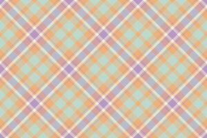 Pastel plaid pattern, seamless texture. Perfect for textile design, wrapping paper, or website backgrounds. Soft, delicate colors evoke feelings of spring and tranquility. vector