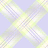 Pastel plaid pattern, soft and delicate design. Perfect for textiles, fashion, websites, and branding. Subtle texture and calming color palette evoke feelings of serenity and spring. vector