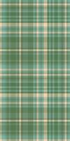 Folded check plaid, grungy pattern textile tartan. Yard background fabric seamless texture in green and pastel colors. vector