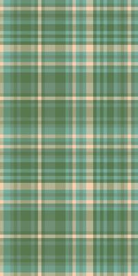 Folded check plaid, grungy pattern textile tartan. Yard background fabric seamless texture in green and pastel colors.