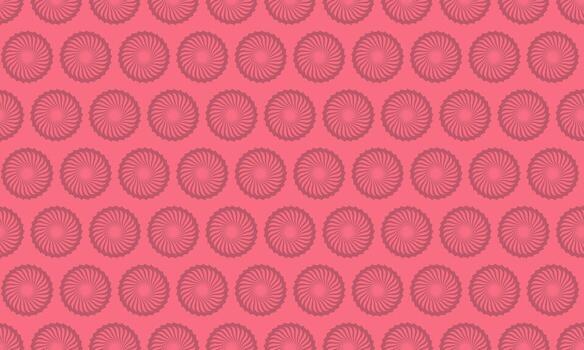 Elegant coral pink repeating pattern of stylized floral sunbursts. Perfect for website backgrounds, textile design, or adding a touch of sophisticated texture to your projects. vector