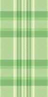 Website textile pattern texture, wear fabric tartan. Countryside seamless check plaid background in green and light colors. vector