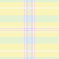 Pastel plaid pattern. Soft, delicate colors create a gentle, springlike feel, perfect for textiles, websites, or branding. This cheerful design evokes feelings of warmth and tranquility. vector