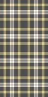 Elegant neutral plaid pattern in muted gold and grey tones. Perfect for textile design, website backgrounds, or fashion projects. vector