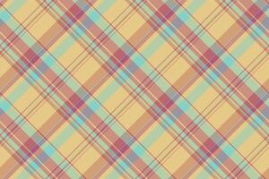 Soft, warm plaid pattern with intersecting lines. Ideal for backgrounds, textiles, or graphic design projects needing a classic, vintage feel. Versatile texture. vector