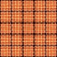 Autumnal pixel plaid pattern. Ideal for backgrounds, textiles, or digital art. Evokes warmth, comfort, nostalgic charm. Adds a rustic, vintage feel. vector