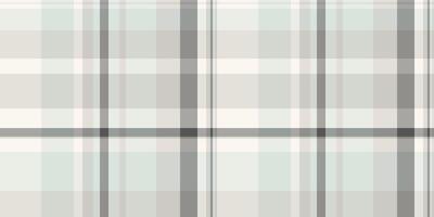 Adorable pattern background texture, outside check textile seamless. Bedroom plaid tartan fabric in white and grey colors. vector