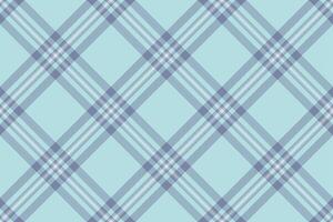 Elegant light blue and purple plaid pattern, perfect for textile design, fashion, or website backgrounds. This seamless texture evokes a sense of calm and sophistication. vector