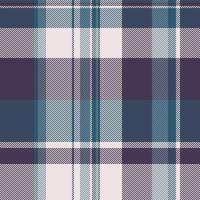 Scrap plaid texture tartan, iconic pattern check background. Ireland fabric seamless textile in violet and white colors. vector
