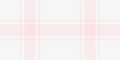 Soft pink and white plaid pattern. Subtle texture evokes feelings of calmness and serenity. Ideal for backgrounds, textiles, or packaging design. vector