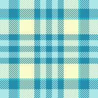 Seamless pastel blue and yellow plaid pattern. Perfect for textile design, backgrounds, or website templates. This calming, textured design evokes feelings of serenity and comfort. vector