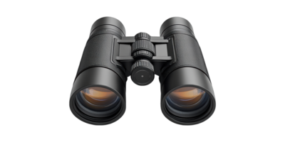 Binoculars. Optical Device For Outdoor Observation And Exploration Isolated On Transparent Background png