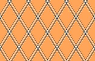 Vibrant orange and beige diagonal plaid pattern. Perfect for textile design, web backgrounds, or fallthemed projects. vector