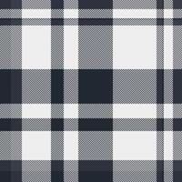 Classic plaid pattern in grayscale. Timeless design, perfect for backgrounds, textiles, or adding a touch of heritage to your project. Versatile adaptable vector