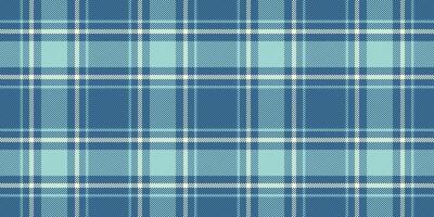 Serene teal and white plaid pattern. Perfect for textile design, website backgrounds, or creating a calming atmosphere. This subtle, repeating texture offers versatility and a touch of elegance. vector