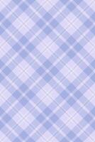 Elegant pastel blue and lilac diagonal plaid pattern. Perfect for textile designs, website backgrounds, or stationery. Subtle texture adds visual interest. vector