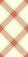 Size pattern seamless background, national check tartan textile. Deluxe plaid texture fabric in light yellow and light colors. vector