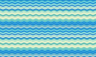 Serene abstract wavy stripes in calming blues and greens. Perfect for website backgrounds, textile design, or any project needing a tranquil, flowing aesthetic. vector
