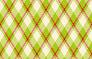 Vibrant lime green and pink diamond plaid pattern. Perfect for backgrounds, textiles, or website design. vector
