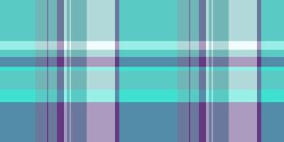 Herringbone plaid textile background, christmas card fabric seamless . Trousers tartan pattern check texture in cyan and teal colors. vector