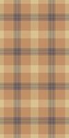 Subtle earthtoned plaid pattern. Perfect for backgrounds, textiles, or packaging design. Evokes feelings of warmth, comfort, and rustic charm. Seamless repeat for versatile applications. vector