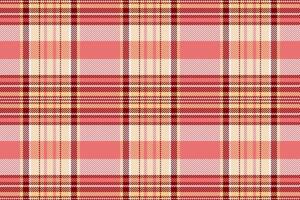 Elegant blush pink, peach, and maroon plaid pattern. Perfect for textile designs, website backgrounds, or fashion projects. This versatile image evokes a sense of warmth and sophistication. vector
