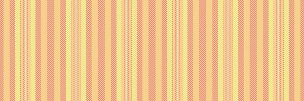 Panufactory texture seamless lines, back pattern stripe . Cparse vertical fabric textile background in amber and light coral colors. vector