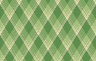 Serene green and beige diagonal plaid pattern. Perfect for textile design, wallpaper, or website backgrounds. Subtle yet stylish, this image evokes a sense of calm and nature. vector