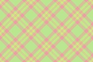 Pastel plaid pattern. Soft, springlike colors create a cheerful, seamless texture ideal for textile design, website backgrounds, or scrapbooking. vector