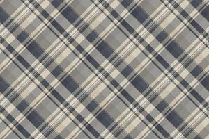 Fade pattern fabric textile, pride seamless check. Foot tartan background texture plaid in pastel and stone grey colors. vector
