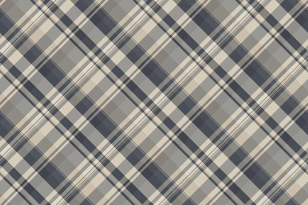 Fade pattern fabric textile, pride seamless check. Foot tartan background texture plaid in pastel and stone grey colors.