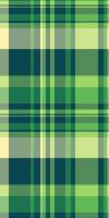 Vibrant green and cream plaid pattern. Perfect for textile design, fashion, and website backgrounds. This seamless texture evokes a feeling of freshness and nature. vector