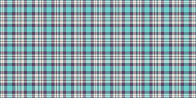 Vibrant teal and mauve plaid pattern. Perfect for textile design, website backgrounds, or fashion projects. vector