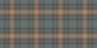 Subtle grey and orange plaid pattern. Perfect for textile design, website backgrounds, or fallthemed projects. Evokes feelings of warmth, comfort, and tradition. vector