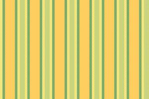 40s textile vertical, hunter stripe texture pattern. Pastel background lines seamless fabric in amber and teal colors. vector