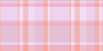 Subtle pastel pink and lavender plaid pattern. Perfect for textile design, wallpaper, packaging, or website backgrounds. Soft, delicate texture evokes feelings of calmness and femininity. vector