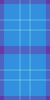 Straight plaid pattern check, mother seamless textile. Relax texture tartan background fabric in cyan and violet colors. vector