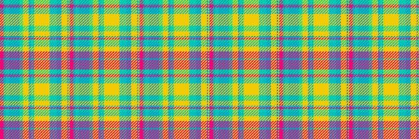 Independence day background textile , checking pattern seamless plaid. Cool tartan fabric check texture in bright and teal colors. vector