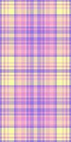 Romance pattern fabric check, best seamless texture background. Curve textile plaid tartan in indigo and pink colors. vector