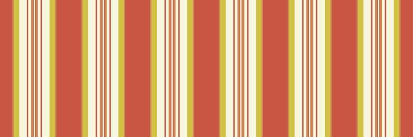 Part fabric vertical seamless, tie lines pattern. Panjabi background stripe textile texture in red and beige colors. vector