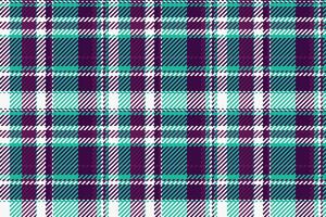 Coloured fabric seamless texture, harmony textile plaid . India background tartan pattern check in dark and teal colors. vector
