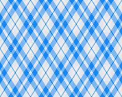 Elegant blue and white diagonal plaid pattern. Perfect for backgrounds, textiles, or packaging design. Clean, crisp lines create a fresh, modern feel. vector