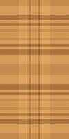 Tradition texture check textile, gingham pattern fabric . Hippie tartan background seamless plaid in orange color. vector