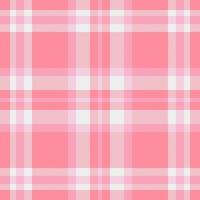 Delicate pink and white plaid pattern. Perfect for textile design, fashion, websites, or scrapbooking projects. A charming, soft aesthetic evokes feelings of warmth and femininity. vector