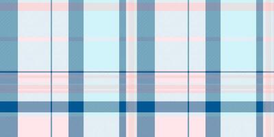 Soft pastel plaid pattern in pink, blue, and white. Ideal for textile designs, backgrounds, or website templates. Subtle yet stylish, this seamless texture evokes feelings of calmness and serenity. vector