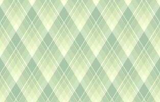 Subtle pastel green and beige diamond plaid pattern. Perfect for backgrounds, textiles, and website designs. Evokes feelings of calm and sophistication. vector
