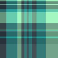 Seamless teal and mint green plaid pattern. Perfect for textile designs, website backgrounds, or as a stylish graphic element. vector
