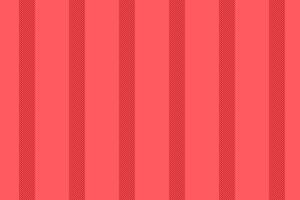 Fress seamless stripe textile, intricate background fabric lines. 4ifficult texture pattern vertical in red color. vector